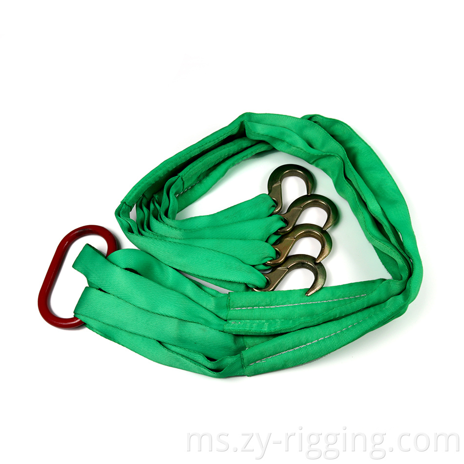 4 legs combined round sling